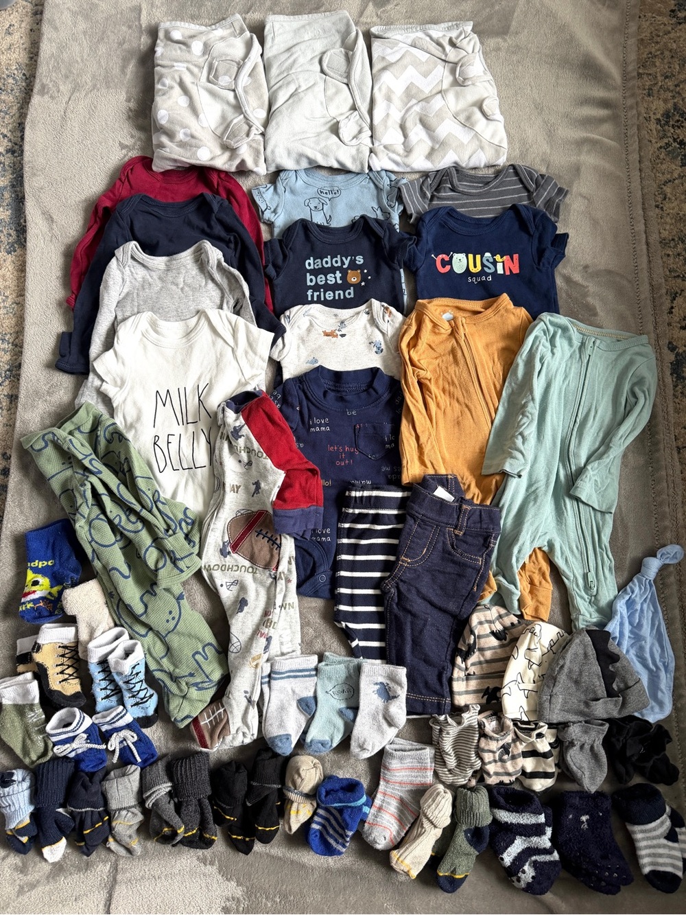 Newborn Boy Clothes Bundle